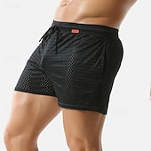 cheap Swim Trunks &amp; Board Shorts-Men's Board Shorts Swim Shorts Swim Trunks Solid Colored Drawstring Boyleg with Pockets Quick Dry Lightweight Elastic Swimwear Surfing Beach Swimming Summer
