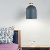 cheap Indoor Wall Lights-Cute Macaron Wall Lamp, 4 Color Options Green/Pink/Blue/Yellow, E27, Adjustable Cylindrical Lampshade, Metal Wall Sconce for Bedroom, Kids Room, Nursery, Living Room, Nordic Modern Decor