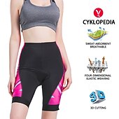 preiswerte Hosen, Shorts und Röcke für Frauen-Damen Patchwork Kurve Radsport-Radhose: Fahrradshorts Gepolsterte Fahrradhose Fahhrad Shorts Gepolsterte Shorts / Chamois Schmale Passform Sport Packbar 3D-Polster Schnelltrocknend