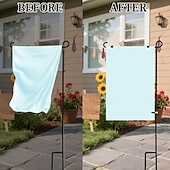 cheap Wall Tapestries-25Pcs Garden Flag Stoppers &amp; Clips Kit, All-Season Heavy-Duty Plastic &amp; Rubber Windproof Clips Hardware Accessories for Outdoor Flags, Small Banners, Curtains