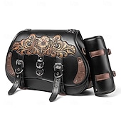 cheap Accessories and More-Western Retro Vintage Punk &amp; Gothic Saddlebags Motorcycle Bag Side Bags Riders Western Revival Fancy Dress Unisex Halloween Carnival Adults Saddlebags