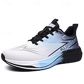 baratos Tênis de Corrida Masculinos-Tênis de corrida masculino preto e laranja - calçado esportivo leve e respirável - tênis esportivo com amortecimento para homens, ideal para corrida, treinos na academia, caminhada e atividades físicas ao ar livre.