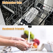 levne Kuchyňská úložiště-skleněný dávkovač medu se základnou &amp;rukojeť, sklenice na sirup/med bez kapání, skleněná konvice o objemu 355 ml vhodná na kávu, čaj, pro, nádoba na med bez rozlití pro stolní nebo komerční použití