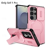 preiswerte 2026 Samsung Galaxy S26 Serie-Handy Hülle Handyhüllen Für Samsung Galaxy S26 S25 Edge S24 FE S23 Ultra Plus A37 A57 A56 A36 A26 A16 Rückseite Mit Magsafe Mit Ständer Unterstützt kabelloses Laden Stoßfest Rüstung ABS + PC