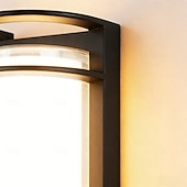 cheap Outdoor Wall Lights-LED Indoor Wall Light, IP65 Waterproof Wall Light Outdoor LED 30W Aluminum Exterior Light Fixtures Wall Mount Lamp Wall Sconce for Fence Patio Porch Decoration