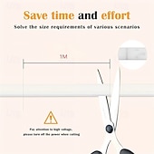 cheap COB Strip Lights-220V Dimmable COB LED Neon Strip Light Outdoor Waterproof Super Bright 280LEDs/M Flexible Lamp Garden Home Bar Decor