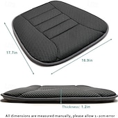 お買い得  車用シートカバー-汎用カーシートクッション、通気性に優れたハニカムデザインの3Dエアメッシュシートパッドで快適な運転を実現、ほとんどの車両（SUV、トラック）に対応する冷却カーシートプロテクター、オールシーズン使用可能、滑り止め付き底面