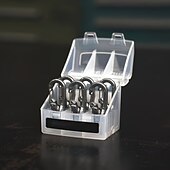 preiswerte Handwerkzeuge-6er-Pack Paracord-Versteller für den Außenbereich, Seilrollenspanner mit Verriegelungsschnalle, Seilspannwerkzeug mit robustem Spanngurt für Camping, Bootfahren, LKW-Ladung, Zeltausrüstung, inklusive