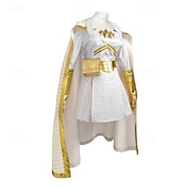 baratos Trajes Femininos-Anti-herói Super heroi Estrela Vestidos Capa Fantasia fantasia Mulheres Adulto Dia Das Bruxas Carnaval Espetáculo Comic Con