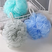 cheap Bathroom Gadgets-3PS Ultra Soft Bath Flower Scrubber Back Massager High-End Bath Ball, Non-Dissolving, Bubble-Generating Bath Cleanser for Back Exfoliation