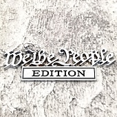  2er-Pack „We the People“-Edition: 3D-Metall-Autoemblem, hochwertige patriotische Aufkleber aus Zinklegierung, wetterfester Aufkleber mit amerikanischer Flagge und Verfassung für Pkw, Lkw, SUV und