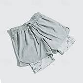 preiswerte Laufshorts-Herren Laufshorts Sportshorts Fitnessshorts Kordelzug Taschen Shorts Lässig Täglich Outdoor Sommer Frühling Schnelltrocknend Leicht Feuchtigkeitsableitend Atmungsaktiv Fitnessstudio Fitnesstraining