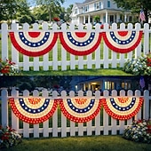 LED podsvícený vlastenecký banner s vlajkou USA, skládaná fanouškovská vlajka k 250. výročí založení, 3x6 stop