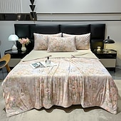 cheap Cooling Bedding-Cooling Blanket Summer Comforter Hyaluronic Acid Cool Quilt Lightweight Silky Soft Air Conditioning Blanket Paisley Bedspread for Hot Sleepers Bedroom Gift