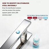 cheap Towel Bars-Towel Bar New Design / Self-adhesive / Creative Contemporary / Modern Stainless Steel + A Grade ABS / Stainless Steel 1PC - Bathroom Single / 1-Towel Bar Wall Mounted