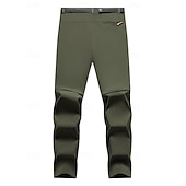 billiga lediga byxor-Herr Långbyxor Taktiska byxor Casual byxor Vandringsbyxor Utomhusbyxor Ficka Konvertibel Ensfärgat Vattentät Snabb tork Dagligen Utomhus Helgdag Streetwear Stylish Kaki Svart Oelastisk