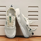 economico Scarpe Casual con Lacci-Scarpe da acqua bianche da uomo, traspiranti, leggere e ad asciugatura rapida, ideali per attività acquatiche, passeggiate in spiaggia, trekking fluviale e viaggi estivi all'aria aperta.