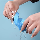 ieftine Baie și îngrijire personală-8 bucăți mingi de baie exfoliante 3D ultra-moi, scrubber corporal reutilizabil pentru curățarea profundă și îndepărtarea pielii moarte, durabil și igienic, potrivit pentru utilizare la spa acasă, face