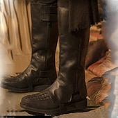 ieftine încăminte-Retro / vintage Medieval Renascentist Arme si Armuri Ghetre Huse pentru cizme Pirat Viching Cruciat elfică Costume de fancy Bărbați Pirat Steampunk Halloween Carnaval LARP Adulți Husa pentru pantofi