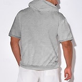 abordables Camisetas y Tops de Correr-Hombre Color sólido Camiseta Running Camiseta Compresión Camisa atlética Top deportivo Verano Primavera Correa Bolsillos Manga Corta Secado rápido Ligero Dispersor de humedad Transpirable
