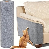 お買い得  スクラッチ-カット可能な猫用爪とぎマット、猫用爪とぎ、ソファテープ、爪とぎポール、粘着カーペット、猫用爪とぎボード、猫用アクセサリー