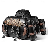 cheap Accessories and More-Western Retro Vintage Punk &amp; Gothic Saddlebags Motorcycle Bag Side Bags Riders Western Revival Fancy Dress Unisex Halloween Carnival Adults Saddlebags