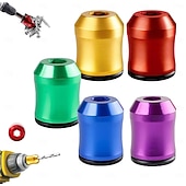 billige Skrutrekkere sett-5 stk. magnetisator &amp;avmagnetiseringsverktøysett, oppgraderingsmagnetisk skrueholder, magnetisk boreholder, avtakbar magnetisk skrutrekkerbor, holder for sekskantskrutrekker og kraftbits