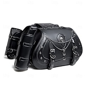 cheap Accessories and More-Western Retro Vintage Punk &amp; Gothic Saddlebags Motorcycle Bag Side Bags Riders Skull Western Revival Fancy Dress Unisex Halloween Carnival Saddlebags