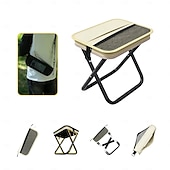  Banqueta dobrável tipo mochila, banqueta dobrável portátil com bolsa de transporte, assento compacto para uso externo para adultos com alça de ombro, suporta até 136 kg (300 lbs) para camping, pesca,