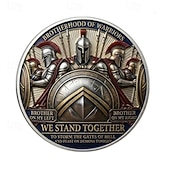 economico 250° Anniversario degli Stati Uniti-Moneta commemorativa della fratellanza dei guerrieri – restiamo uniti, invocami fratello, monete commemorative da collezione di ispirazione militare, regalo per soldati e veterani