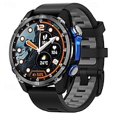 baratos Smartwatch-Relógio inteligente GPS masculino com chamada Bluetooth, relógio militar robusto para atividades ao ar livre com bússola, barômetro e altímetro, resistente à água até 3 ATM, mais de 100 modos