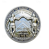 economico 250° Anniversario degli Stati Uniti-Moneta commemorativa della fratellanza dei guerrieri – restiamo uniti, invocami fratello, monete commemorative da collezione di ispirazione militare, regalo per soldati e veterani