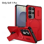 preiswerte 2026 Samsung Galaxy S26 Serie-Handy Hülle Handyhüllen Für Samsung Galaxy S26 S25 Edge S24 FE S23 Ultra Plus A37 A57 A56 A36 A26 A16 Rückseite Mit Magsafe Mit Ständer Unterstützt kabelloses Laden Stoßfest Rüstung ABS + PC