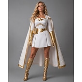 baratos Trajes Femininos-Anti-herói Super heroi Estrela Vestidos Capa Fantasia fantasia Mulheres Adulto Dia Das Bruxas Carnaval Espetáculo Comic Con