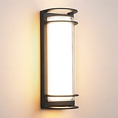 cheap Outdoor Wall Lights-LED Indoor Wall Light, IP65 Waterproof Wall Light Outdoor LED 30W Aluminum Exterior Light Fixtures Wall Mount Lamp Wall Sconce for Fence Patio Porch Decoration