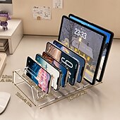 お買い得  収納＆整理-携帯電話収納スタンド、タブレットコンピュータ収納ボックス、実用的な収納ラック、マルチデバイスタブレット、iPad収納スタンド、電子機器収納ボックス、デスクトップ携帯電話充電および収納スタンド