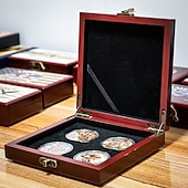  U.S. 250th Anniversary Commemorative Coin Set Coins in Collectible Gift Boxes, Patriotic Collector Coins for 1776–2026, Liberty, Bald Eagle & Historic U.S. Landmarks