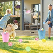 baratos Brinquedos de Verão-Pacote com 2000 balões de água, balões de látex coloridos e biodegradáveis com bicos de recarga para brincadeiras ao ar livre no verão, brinquedos para guerra de água para crianças e adultos,