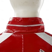 preiswerte Herrenkostüme-Popstar der 80er Sänger Kostüm mit roter Jacke Ausgefallene Kostüme Musik- und Bühnenikonen Retro Vintage 1980er for Herren Erwachsene Halloween Karneval Buchwoche Party Leistung Symphonie der