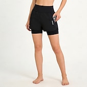 preiswerte Hosen, Shorts und Röcke für Frauen-wosawe Damen schnelltrocknende Sommer-Fitness-Radlerhose, Yoga &amp;Freizeithosen, Rennradhosen