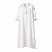 ieftine Rochie-Medieval Renascentist Cottagecore Miezul zilei Rochii Chemise Pirat Bard Țăran În V Costume de fancy Pentru femei Casul / Zilnic Târgul Renașterii LARP Adulți Rochie Primavara vara