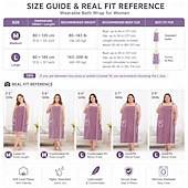 ieftine Gadgeturi de Baie-Prosop de baie pentru femei, purtabil, din fleece moale, cu aspect de coral, fustă de duș, ușoară, cu uscare rapidă, învelitoare spa