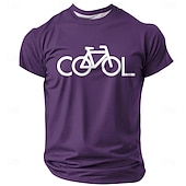  Per uomo Fantastico Ciclismo Maglietta Manica Corta maglietta Stampa 3D Girocollo Camicia Moda Casuale Quotidiano Streetwear Blu Rosso Viola Estate Primavera Abbigliamento S M L XL XXL XXXL
