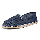 voordelige Slip-On Casual Schoenen-Khaki gebreide instappers voor heren, lichtgewicht, ademend en comfortabel om in te wandelen, casual lage schoenen voor dagelijks gebruik, reizen, autorijden en een ontspannen weekendstijl.