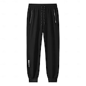 baratos calça casual-Homens Corredores Calças Calça casual Calças de secagem rápida Calças refrescantes Com Cordão Cintura elástica Bolso Com Zíper Côr Sólida Leve Pavio Humido Comprimento total Casual Diário Streetwear