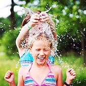 baratos Brinquedos de Verão-Pacote com 2000 balões de água, balões de látex coloridos e biodegradáveis com bicos de recarga para brincadeiras ao ar livre no verão, brinquedos para guerra de água para crianças e adultos,