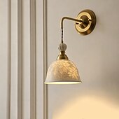 preiswerte Wandleuchten-Elegante Pendel-/Wandleuchte mit Rosenkeramik-Motiv (E27), Vintage-Bauernhausstil, höhenverstellbarer Kronleuchter für Cafés, Restaurants und Flure