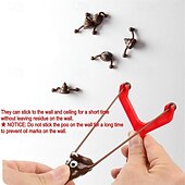 baratos Ribbon &amp; Streamer Toys-50 Pcs Funny Slingshot Poop Toy Set, Stretchy Flying Fake Poop Finger Slingshot, Novelty Sticky Poop Gag Gifts for Kids and Adults, Birthday Party Favors, Pinata Fillers, Classroom Prizes &amp; Rewards