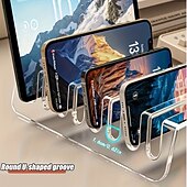 お買い得  収納＆整理-携帯電話収納スタンド、タブレットコンピュータ収納ボックス、実用的な収納ラック、マルチデバイスタブレット、iPad収納スタンド、電子機器収納ボックス、デスクトップ携帯電話充電および収納スタンド
