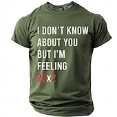  Camiseta de hombre 20x2 con un divertido mensaje de Año Nuevo 2022, regalo ideal para papá y esposo.